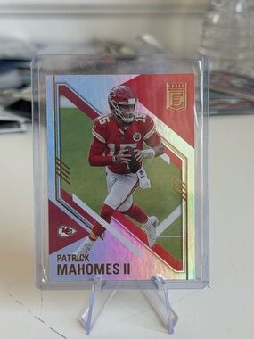 🔥 2021 Patrick Mahomes Panini Donruss Elite Hologram Card. Kansas City Chiefs